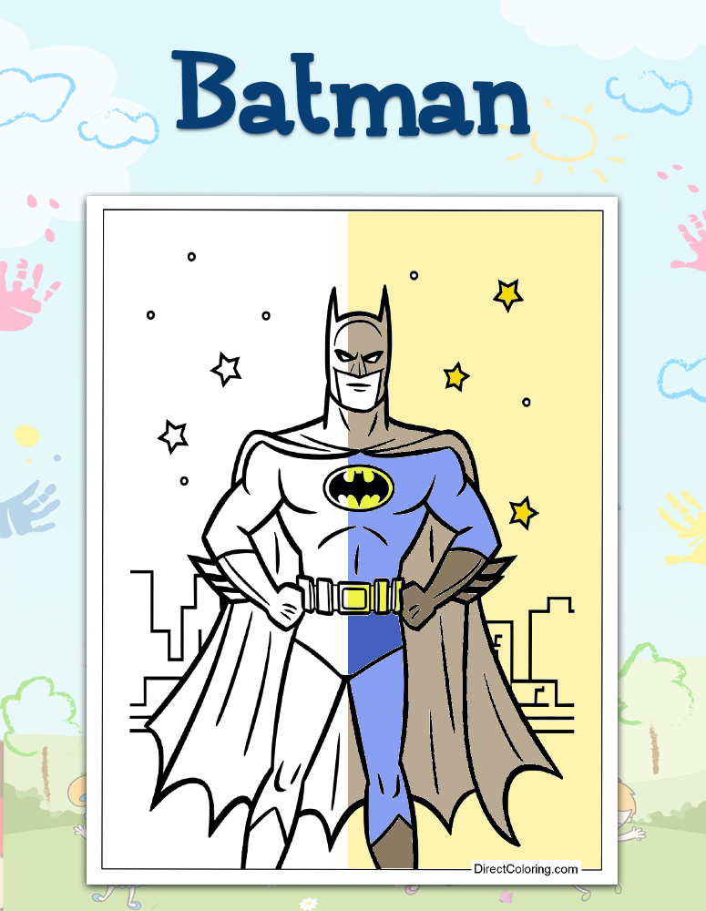 Batman Coloring Pages